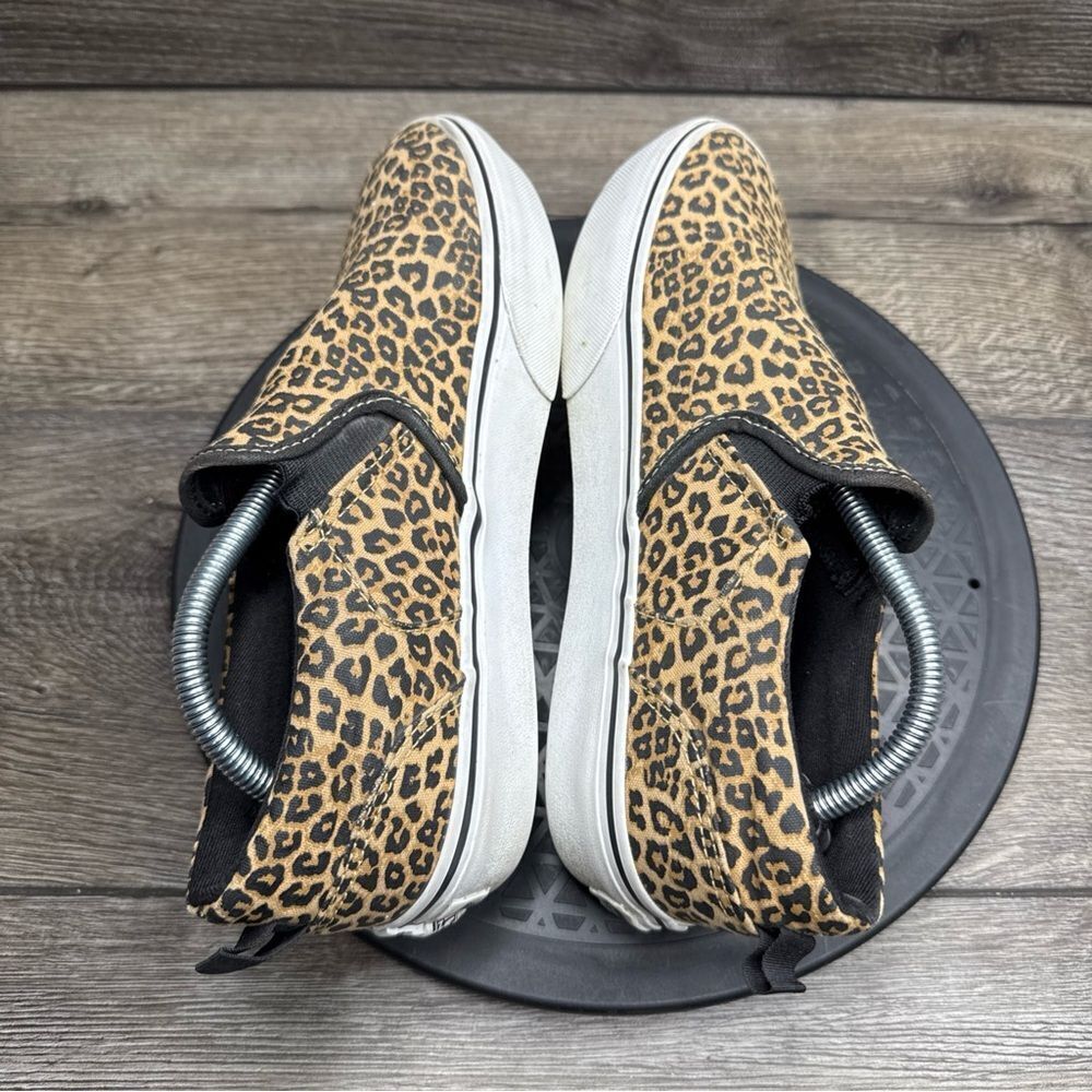 Vans Off the Wall Cheetah Leopard Print Slip-On Shoes Women's 6 - Picture 5 of 8